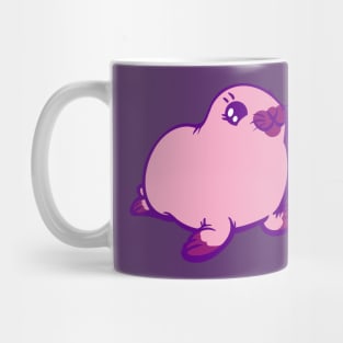 Pink and Purple Baby Harp Seal the Animal Mug